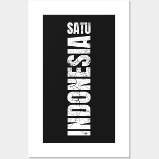 Satu Indonesia - Putih Posters and Art